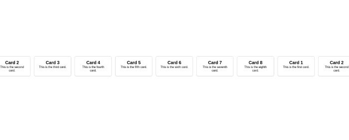 css auto sliding carousel